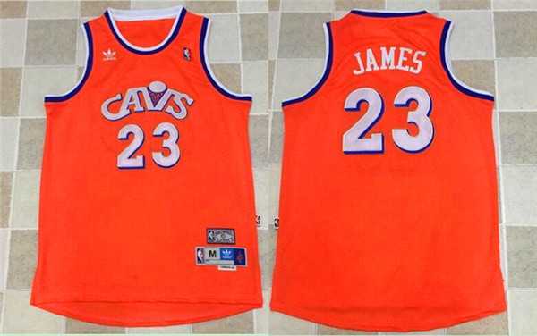 Cleveland Cavaliers #23 LeBron James Orange Hardwood Classics Stitched Jersey,We sell and wholesale Cleveland Cavaliers #23 LeBron James Orange Hardwood Classics Stitched Jersey on line form chian!